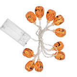 10LED Pumpkin String Lights Battery Operated Halloween Decorative Lamp for Home Yard Festival Party In Australia - Darrahopens