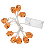 10LED Pumpkin String Lights Battery Operated Halloween Decorative Lamp for Home Yard Festival Party In Australia - Darrahopens