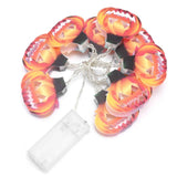 10LED Hollow Pumpkin String Lights Indoor Outdoor Halloween Festival Party Decoration Warm Light In Australia - Darrahopens