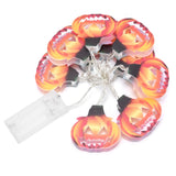 10LED Hollow Pumpkin String Lights Indoor Outdoor Halloween Festival Party Decoration Warm Light In Australia - Darrahopens