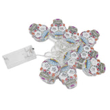 10LED Skull String Lights Halloween String Lights for Festival Party Holiday Decoration Battery Operated In Australia - Darrahopens