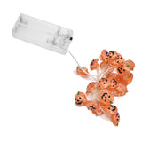 2m 20LED Pumpkin String Lights Battery Powered Decorative Lamp for Outdoor Indoor Halloween Party Haunted House In Australia - Darrahopens