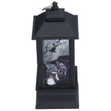 Halloween Lantern LED Witch Pattern Night Light Simulated Candle Flame Light for Party Bar
