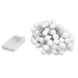 10m LED Artificial Pearl String Lamp 100LED Decorative Spherical String Light with 2 Lighting Modes In Australia - Darrahopens