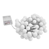 10m LED Artificial Pearl String Lamp 100LED Decorative Spherical String Light with 2 Lighting Modes