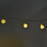 10m LED Artificial Pearl String Lamp 100LED Decorative Spherical String Light with 2 Lighting Modes
