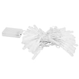 100LED Crystal String Lights 10M String Lamp with 2 Lighting Modes for Holiday Birthday Decor Battery Powered In Australia - Darrahopens