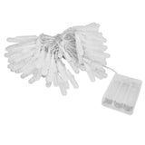 100LED Crystal String Lights 10M String Lamp with 2 Lighting Modes for Holiday Birthday Decor Battery Powered In Australia - Darrahopens