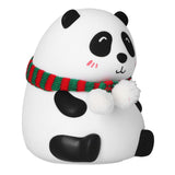 Panda Shape Tap Night Light with 7 Colors Changing USB Charging Silicone Lamp for Bedroom Children's RoomEyes Closed Pattern In Australia - Darrahopens