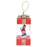 4.7in Christmas Hanging LED Lantern Santa Claus Desktop Night Light Indoor Decoration Ornament Warm Light