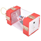 4.7in Christmas Hanging LED Lantern Santa Claus Desktop Night Light Indoor Decoration Ornament Warm Light