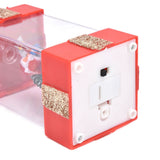 4.7in Christmas Hanging LED Lantern Santa Claus Desktop Night Light Indoor Decoration Ornament Warm Light