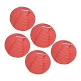 4 Inch Red Paper Lanterns Decorative Round Chinese Lanterns for Birthday Weddings In Australia - Darrahopens