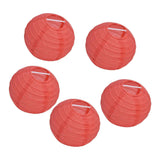 4 Inch Red Paper Lanterns Decorative Round Chinese Lanterns for Birthday Weddings In Australia - Darrahopens