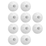 10 Pcs Paper Lanterns 8 Inch Pure White Hand Painted Round Paper Lanterns Birthday Halloween Family Party Decoration In Australia - Darrahopens