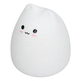 LED Tap Lamp Cat Shaped 7 Colors Changing Silicone Night Light for Home Bedroom Children's Room
