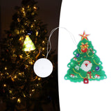 LED Decorative Light Hanging Suction Cup Small Light for Window Christmas Festival