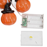 20LED Pumpkin String Light 3 Meters Dual Mode Decorative Light for Festival Home Halloween