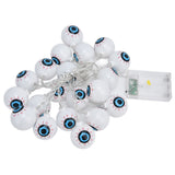 20LED String Light 9.8ft Halloween Ghost Eyeball String Light Bedroom Christmas String Light for Festival Decoration In Australia - Darrahopens