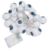 20LED String Light 9.8ft Halloween Ghost Eyeball String Light Bedroom Christmas String Light for Festival Decoration