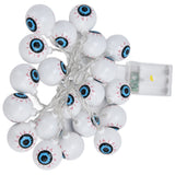 20LED String Light 9.8ft Halloween Ghost Eyeball String Light Bedroom Christmas String Light for Festival Decoration