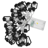 20LED String Light 9.8ft Warm Retro Halloween Kerosene String Light for Garden Home Festival Decoration In Australia - Darrahopens