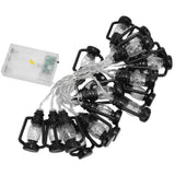20LED String Light 9.8ft Warm Retro Halloween Kerosene String Light for Garden Home Festival Decoration In Australia - Darrahopens