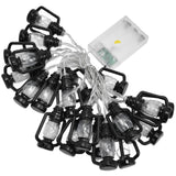 20LED String Light 9.8ft Warm Retro Halloween Kerosene String Light for Garden Home Festival Decoration In Australia - Darrahopens