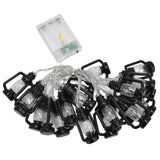 20LED String Light 9.8ft Warm Retro Halloween Kerosene String Light for Garden Home Festival Decoration In Australia - Darrahopens