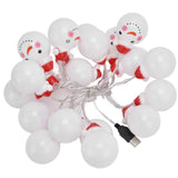 3 Meters Innovative Doll Shaped String Light USB Powered LED Light for Indoor Outdoor Festival
