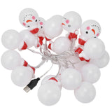 3 Meters Innovative Doll Shaped String Light USB Powered LED Light for Indoor Outdoor Festival