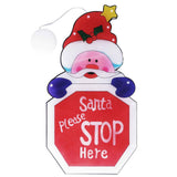 LED Christmas Decoration Light Santa Claus Lighted Window Decoration Battery Powered with Suction Cup for Christmas Decoration In Australia - Darrahopens
