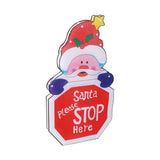 LED Christmas Decoration Light Santa Claus Lighted Window Decoration Battery Powered with Suction Cup for Christmas Decoration In Australia - Darrahopens