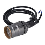 Chandelier Lamp Holder 110V to 240V Retro Ceiling Hanging Light Bulb Socket BasePearl Black In Australia - Darrahopens
