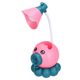 LED Desk Lamp Octopus Shaped Foldable Multifunctional Warm White Light USB Charging Cute Desk LampPink In Australia - Darrahopens