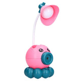 LED Desk Lamp Octopus Shaped Foldable Multifunctional Warm White Light USB Charging Cute Desk LampPink In Australia - Darrahopens