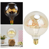 Round Light Bulbs Nontoxic No Flicker Energy Saving Environmental Friendly LED Dimmable Bulb Light 220VLOVE