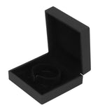 Bracelet Box LED Lights Unique Elegant Environmental Protection Swan Cotton Material Bracelet Gift Box