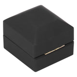 LED Ring Box Elegant Earring Gift Box with LED Light for Proposal Engagement Wedding Anniversary