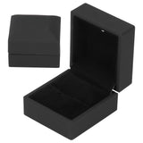 LED Ring Box Elegant Earring Gift Box with LED Light for Proposal Engagement Wedding Anniversary