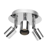 Lamp Holder 3 Head Circle Shape Modern Simple GU10 Base Flexible Rotation Light Holder for Bedroom 85‑265V In Australia - Darrahopens
