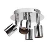 GU10 Lamp Holder 4 Head Ceiling Light Base Adjustable Lamp Holder for Bedroom Kitchen 85‑265V In Australia - Darrahopens