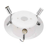 GU10 Household Ceiling Lamp 3 Heads Round Ceiling Lamp Modern Ceiling Light for Bedroom Living Room 85‑265V In Australia - Darrahopens