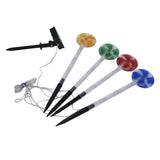Candy Christmas Pathway Lights IP44 Waterproof LED Lighted Pathway Markers for Christmas Decor