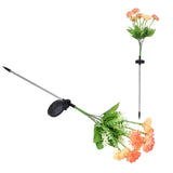 2 Pcs Solar Garden Lights LED Solar Flower Lights for Garden Patio Lawn Yard Pathway In Australia - Darrahopens