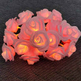 LED String Light Imitation Rose String Light Wedding String Light Festival Decoration LightPink In Australia - Darrahopens