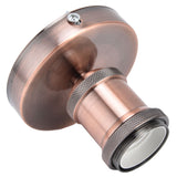 Vintage E26 E27 Lamp Socket Ceiling Lamp Holder with Accessories for Kitchen Bedroom Living Room 100‑240VAntique Red In Australia - Darrahopens