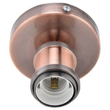 Vintage E26 E27 Lamp Socket Ceiling Lamp Holder with Accessories for Kitchen Bedroom Living Room 100‑240VAntique Red In Australia - Darrahopens