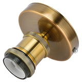 Vintage E26 E27 Lamp Socket Ceiling Lamp Holder with Accessories for Kitchen Bedroom Living Room 100‑240VAntique Gold In Australia - Darrahopens