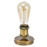 Vintage E26 E27 Lamp Socket Ceiling Lamp Holder with Accessories for Kitchen Bedroom Living Room 100‑240VAntique Gold